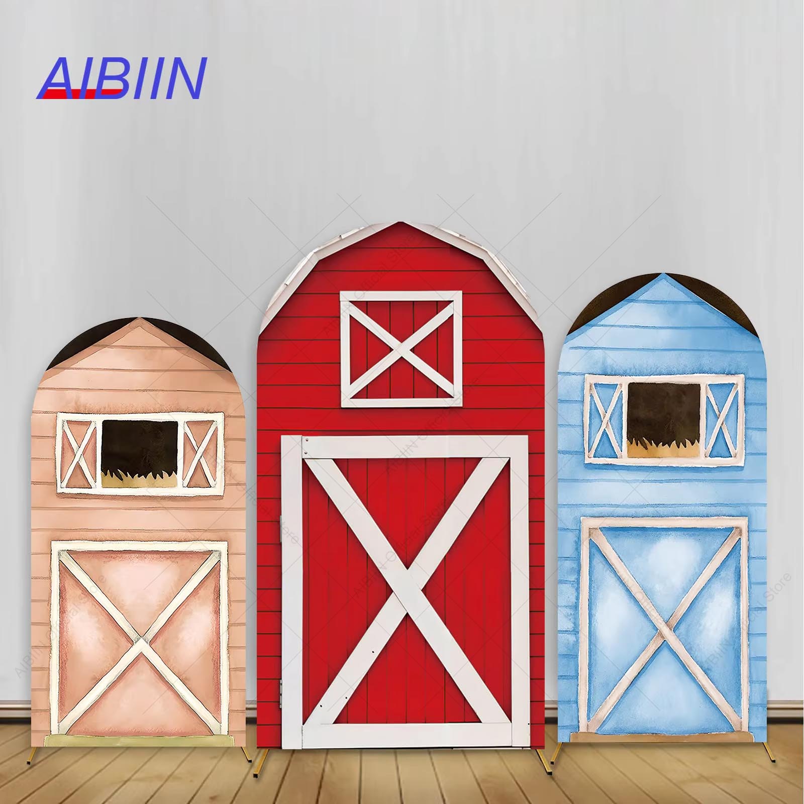 Farm Theme Arch Backdrop Cover - Photography Architecture recension och pris