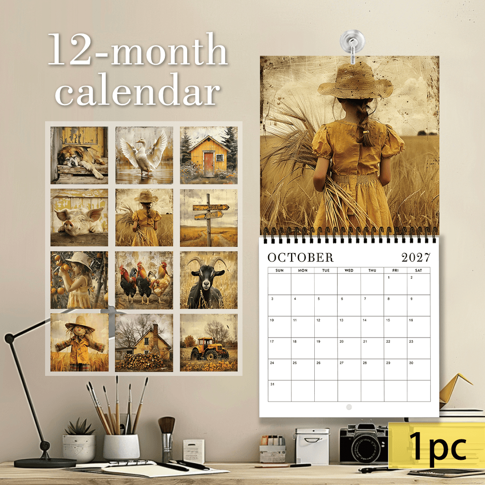 1pc 2027 Vintage Country Farm  - Photography Of The Year recension och pris