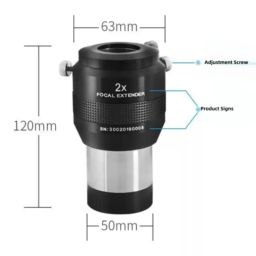 2X Apochromatic 1.25inch Teles - Photography Definition recension och pris