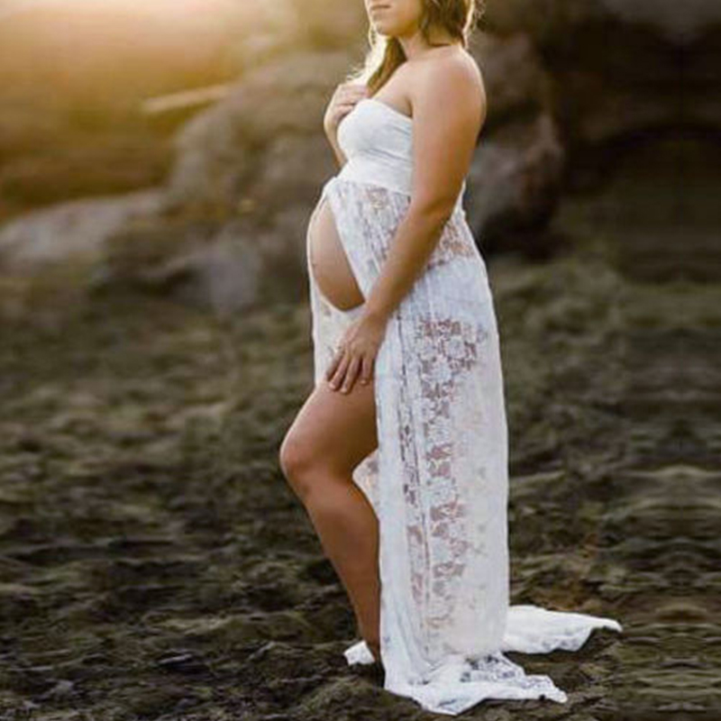 Long Maxi Gown Lace Maternity  - Photography Club recension och pris