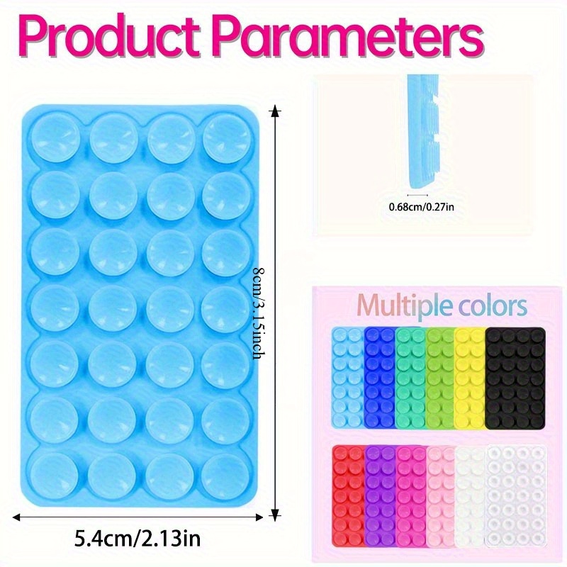 10Pcs Double-Sided Silicone Su - Photography Videos Free recension och pris