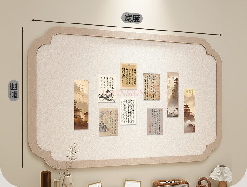1pcs National style felt board - Photography Definition recension och pris