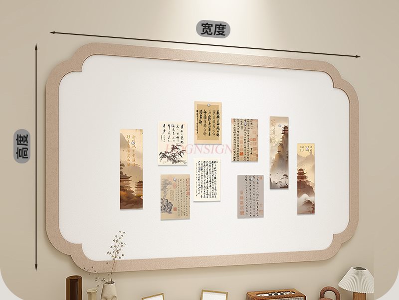 1pcs National style felt board - Photography Definition recension och pris