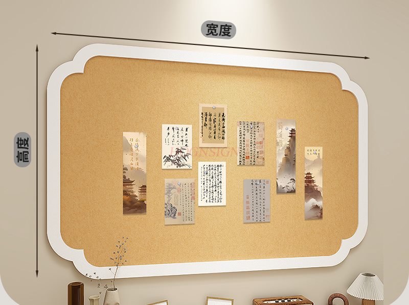 1pcs National style felt board - Photography Definition recension och pris