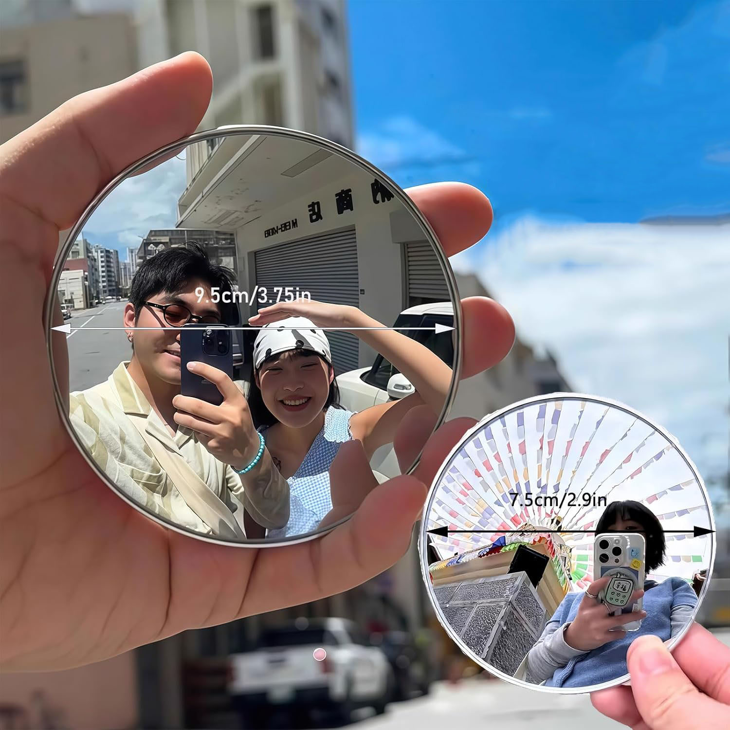 Round Convex Mirror Travel Sel - Photography Definition recension och pris