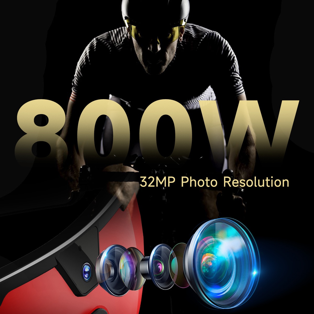 New AI Camera Glasses 30MP Pho - Photography History recension och pris