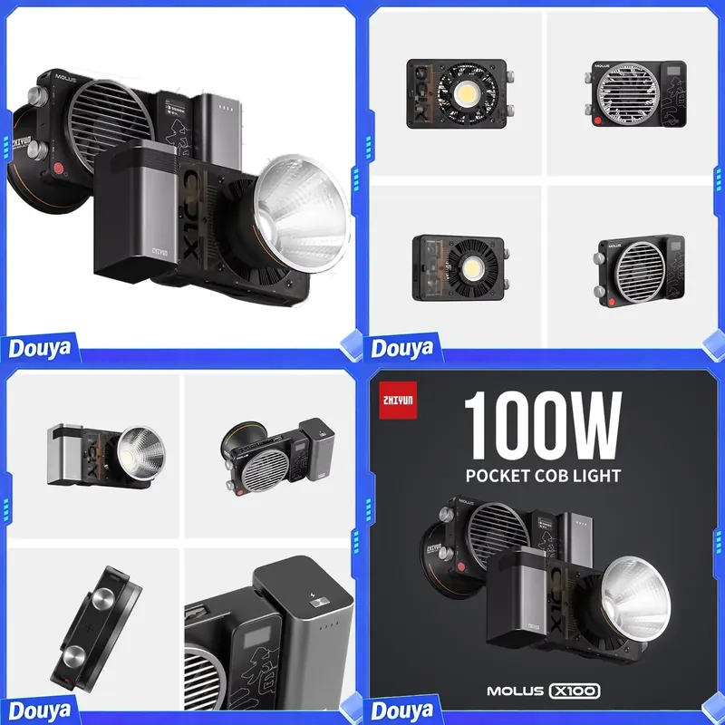 ZHIYUN Molus X100 100W COB LED - Photography Videos Free recension och pris