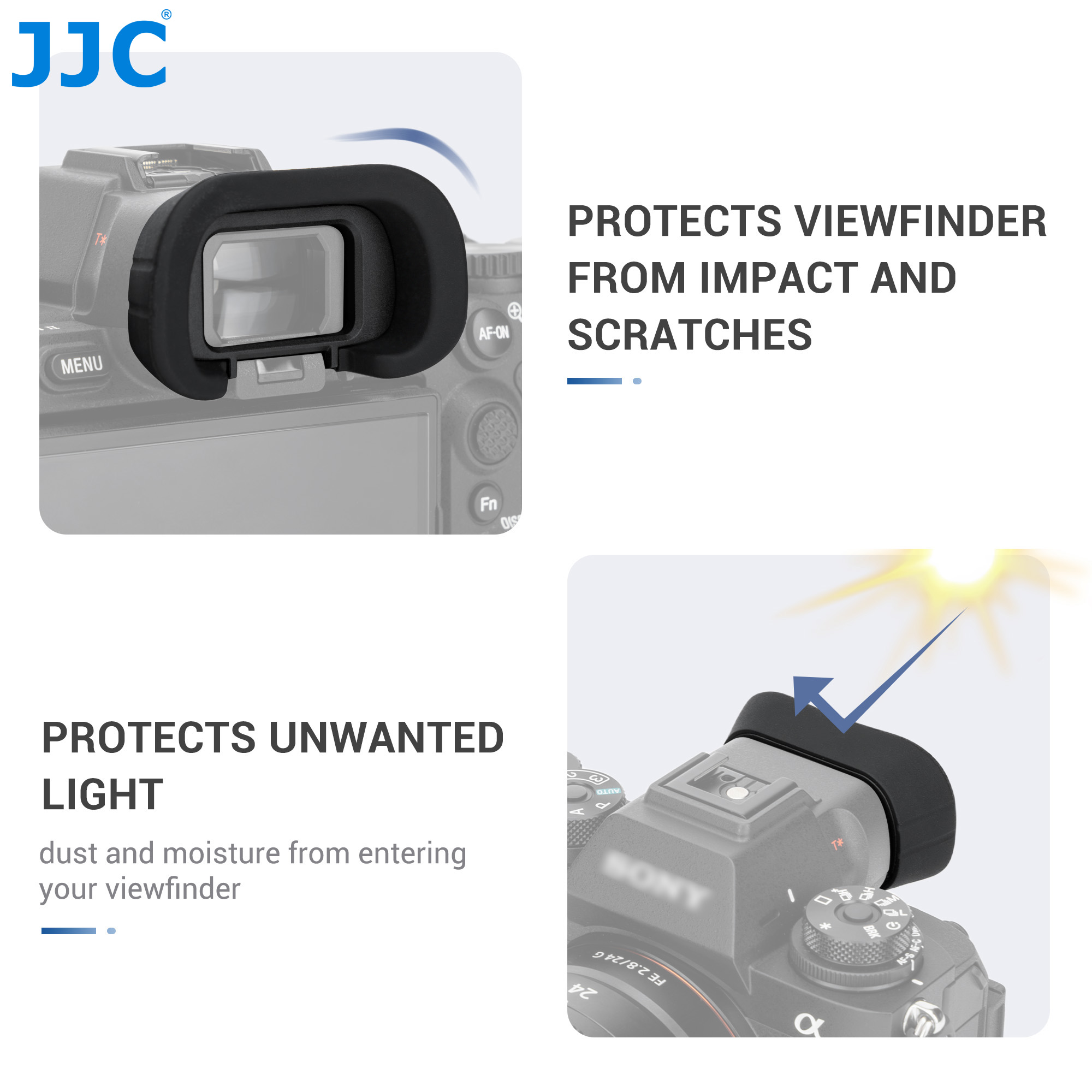 JJC Silicone Soft Eyecup Eyepi - Sony Camera A7 Iv recension och pris