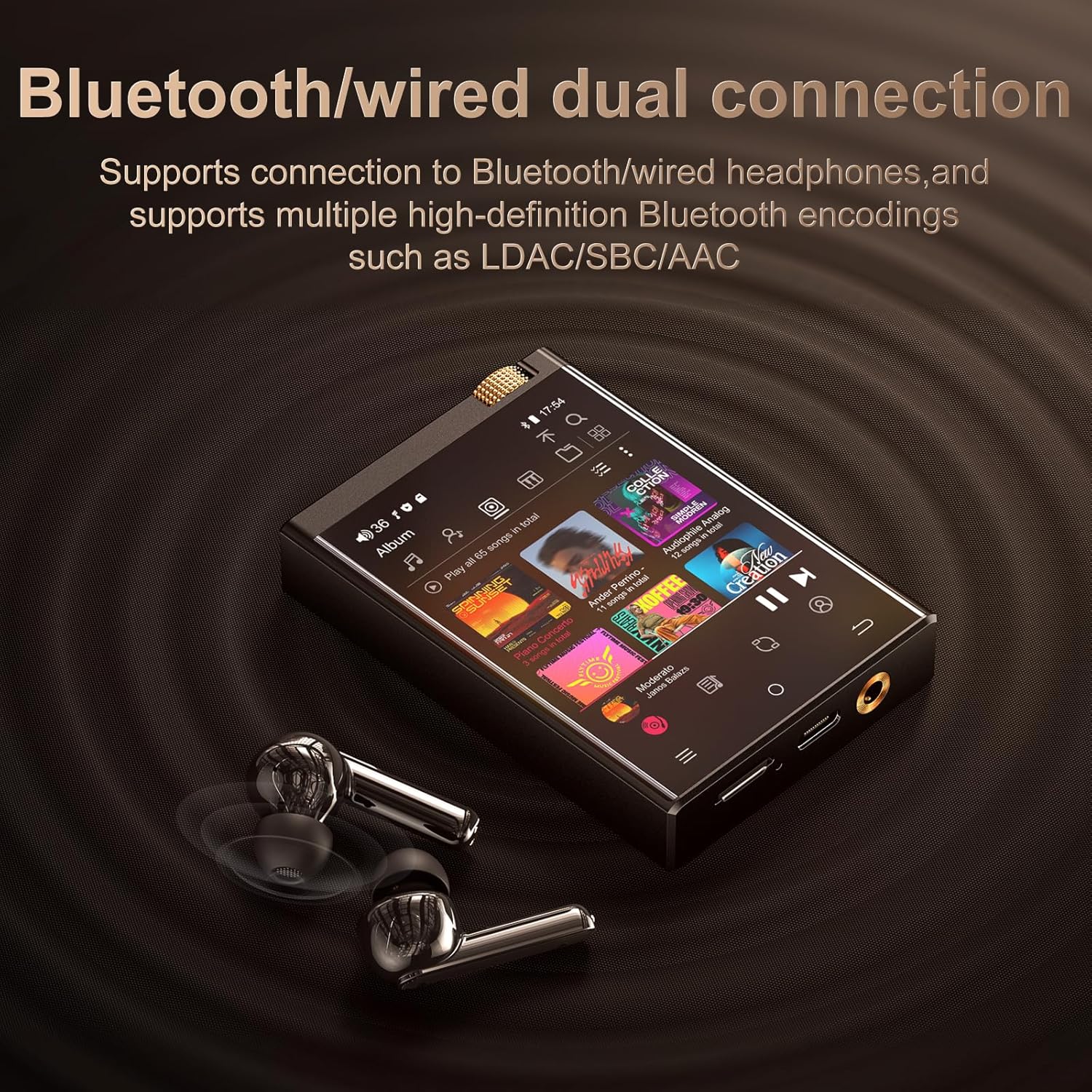Hi-Fi MP3 Player with Bluetoot - Photography History recension och pris