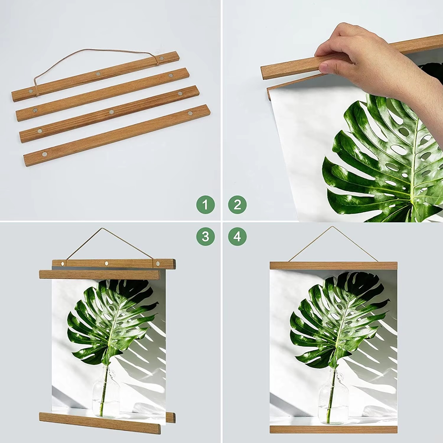 21-90cm Magnetic Wooden Pictur - Photography Definition recension och pris