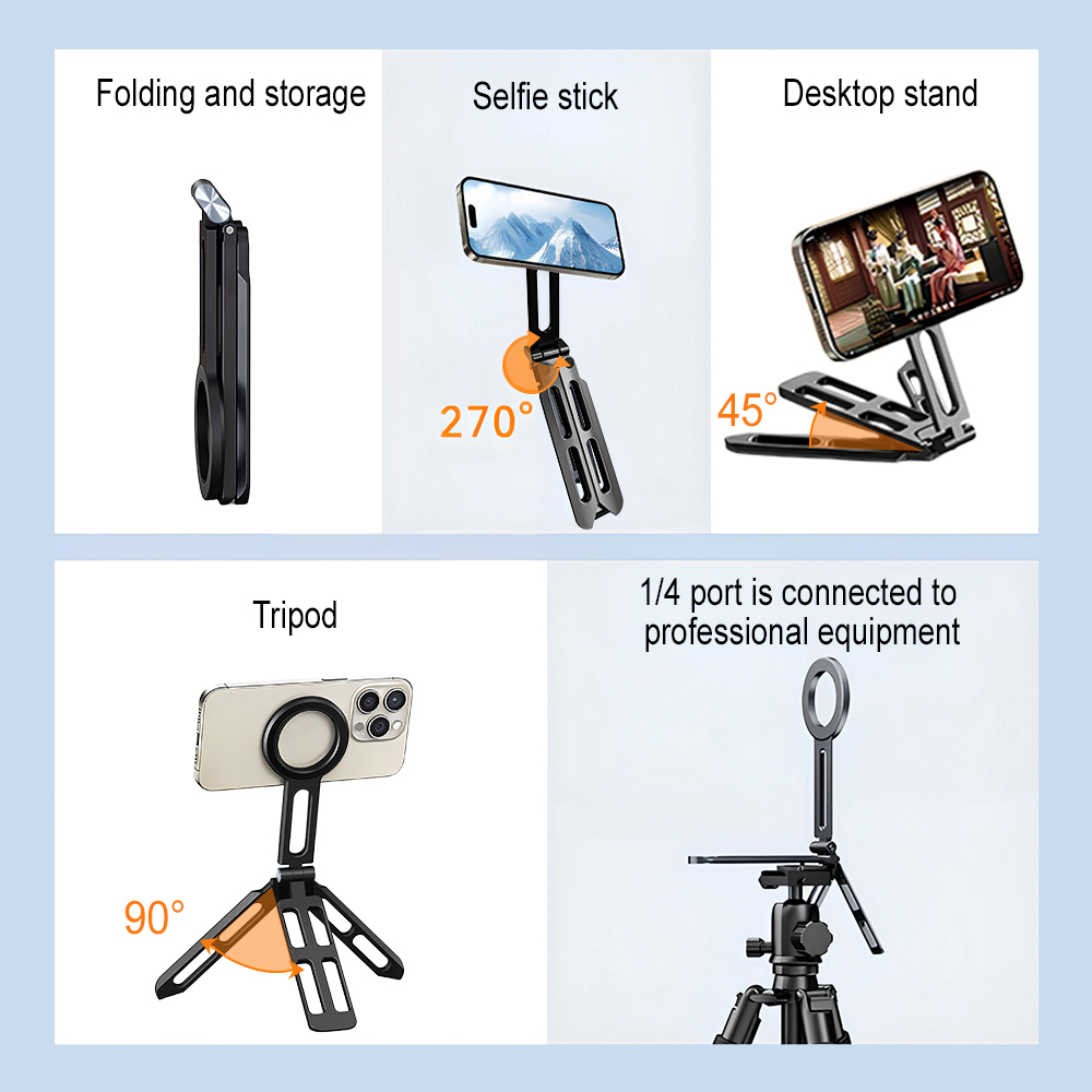 Magnetic Phone Holder Four-axi - Photography Videos Free recension och pris